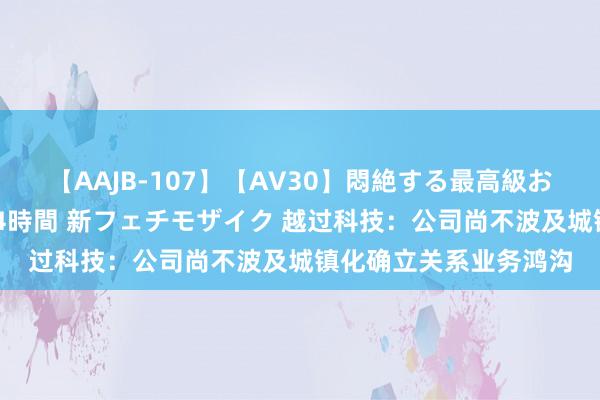 【AAJB-107】【AV30】悶絶する最高級おっぱい生々しい性交 4時間 新フェチモザイク 越过科技：公司尚不波及城镇化确立关系业务鸿沟