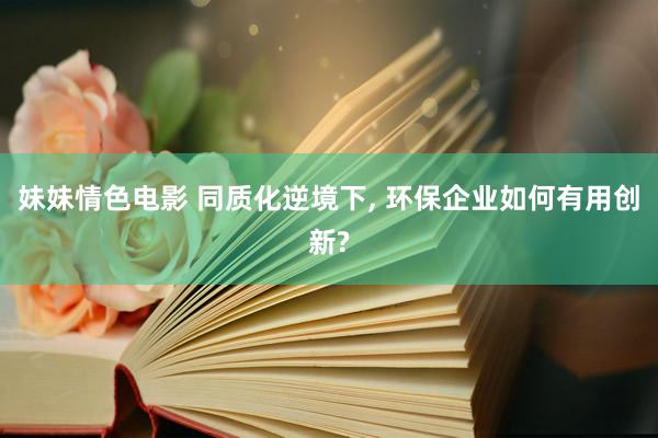 妹妹情色电影 同质化逆境下, 环保企业如何有用创新?